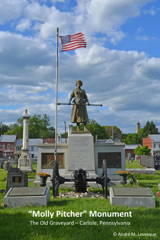 Who is known as "The Heroine of Monmouth" during the American Revolution?