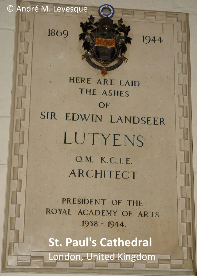 Which British architect is known to have made a significant contribution to memorials and commemoration during the 20th century?