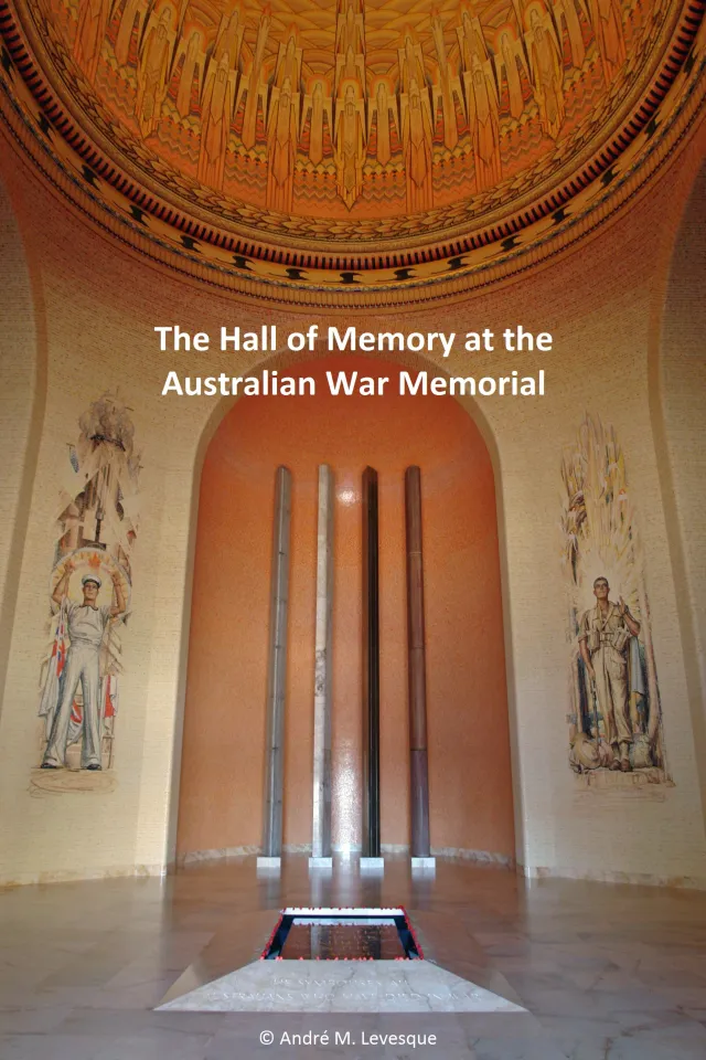 What is the significance of the Hall of Memory at the Australian War Memorial?