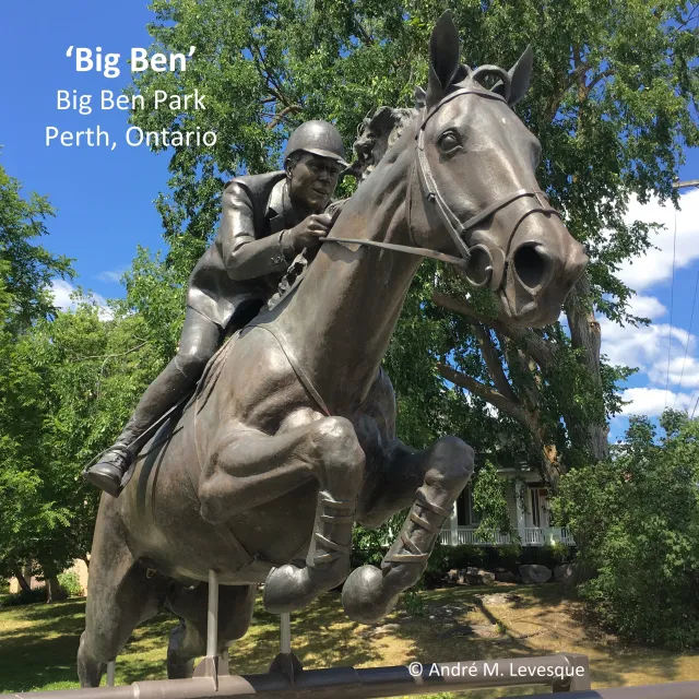 Which two Canadian athletes became the very first horse-and-rider combination to win two consecutive World Cup victories?