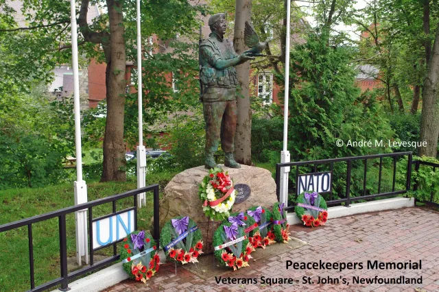 When do Canadians commemorate Peacekeepers' Day?